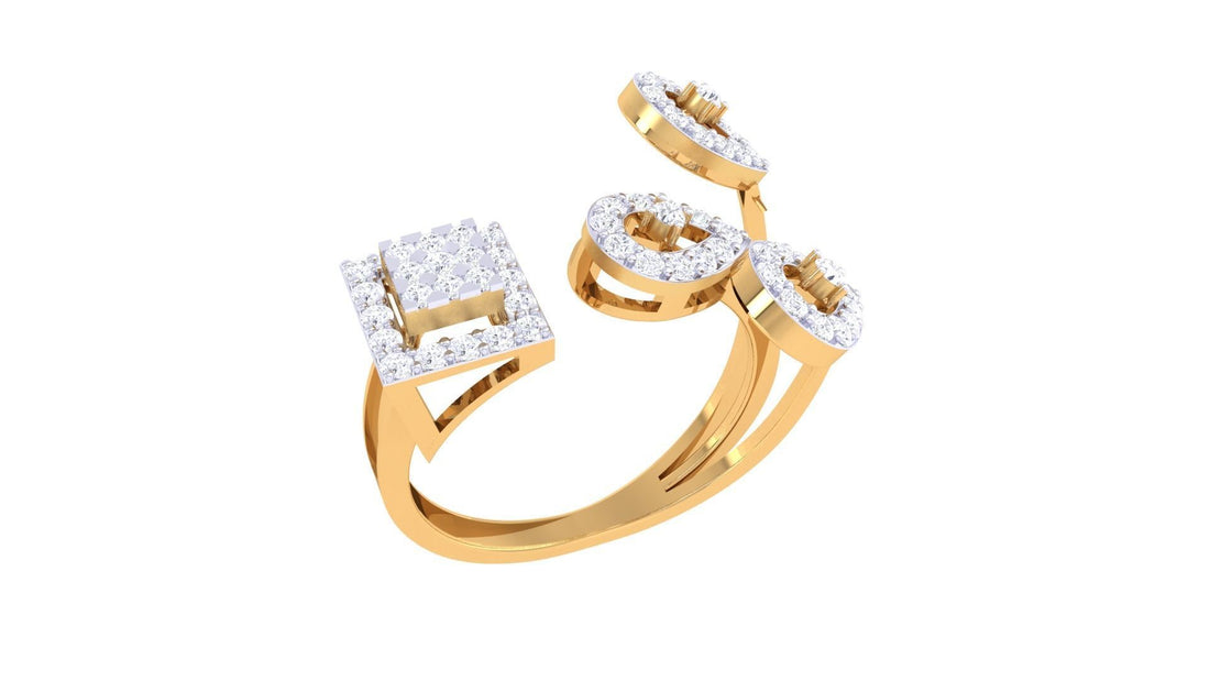 Ezra Diamond Ladies Ring