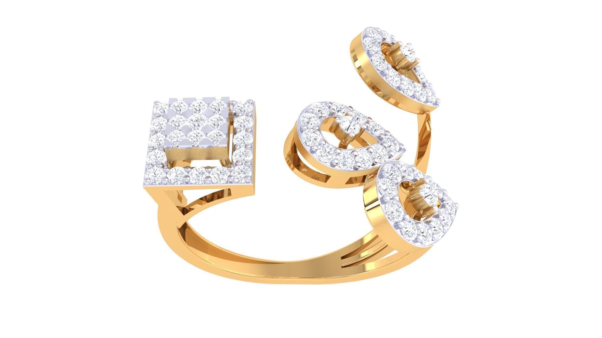 Ezra Diamond Ladies Ring
