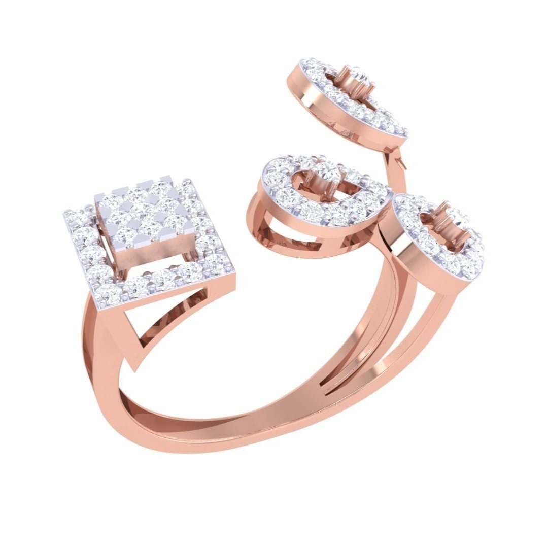Ezra Diamond Ladies Ring
