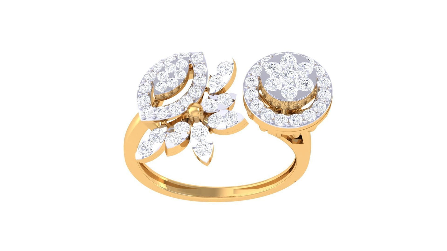 Daisy Diamond Ladies Ring