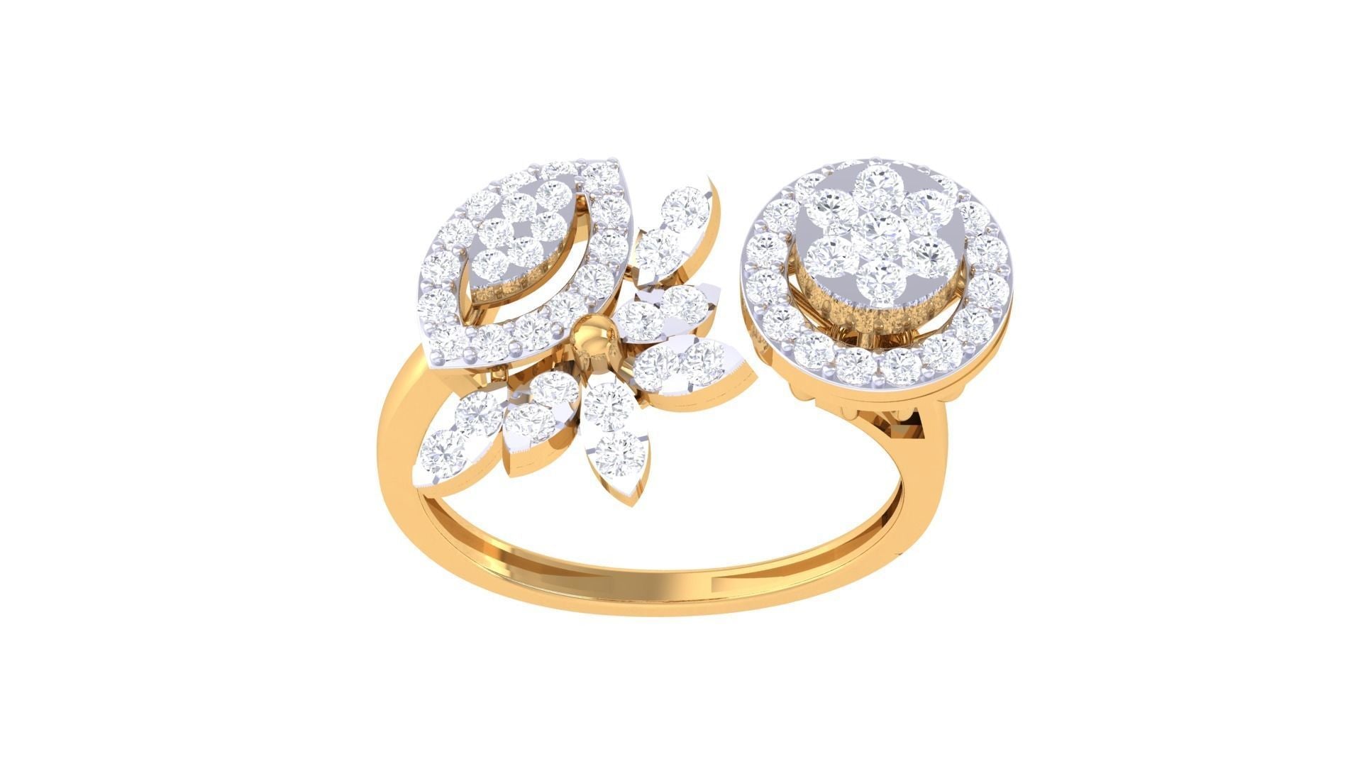 Daisy Diamond Ladies Ring