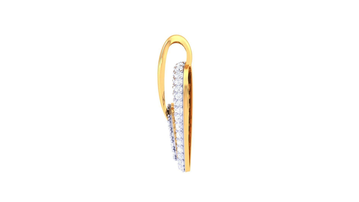Paisley Diamond Pendant