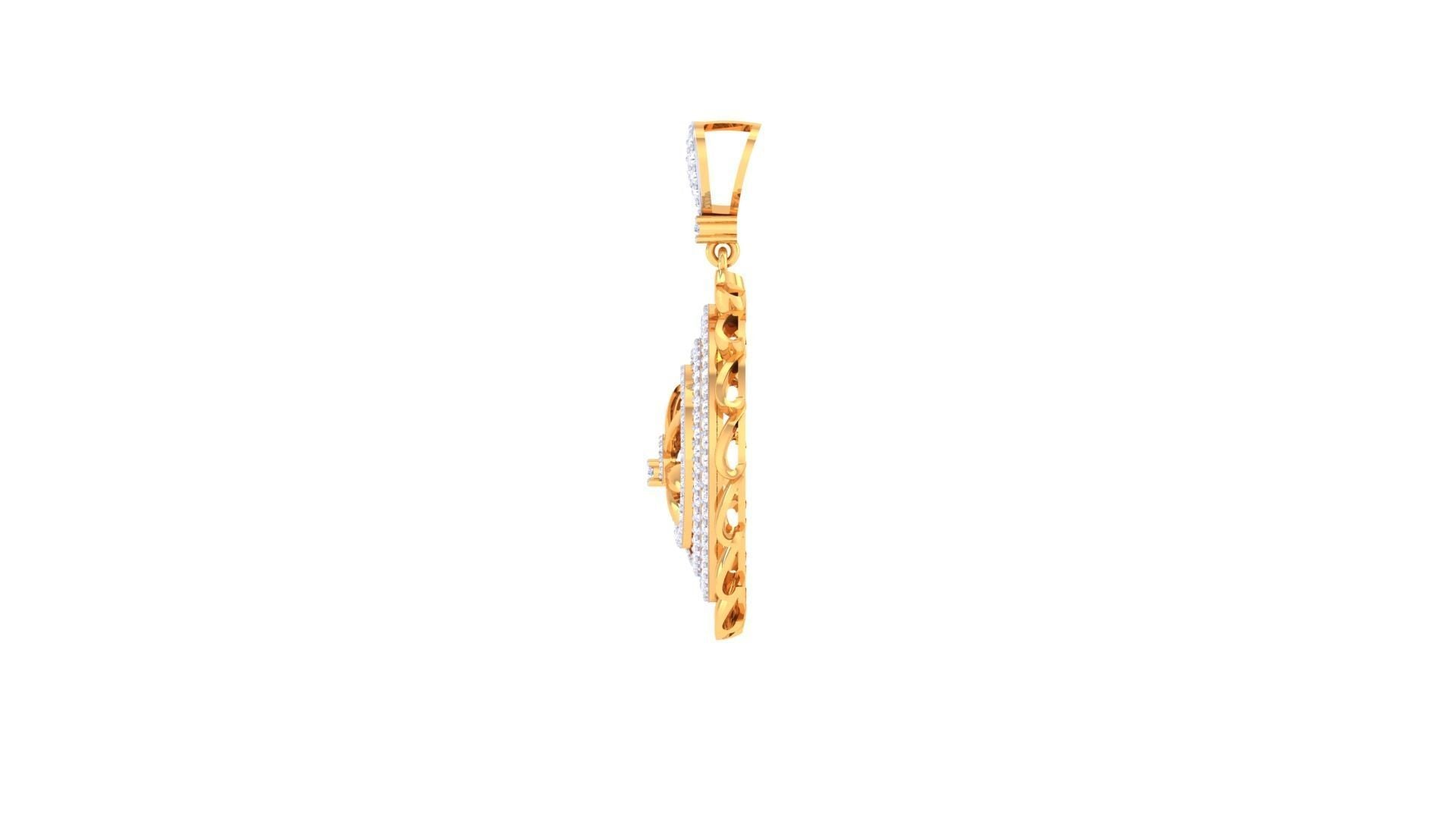 Mary Diamond Pendant
