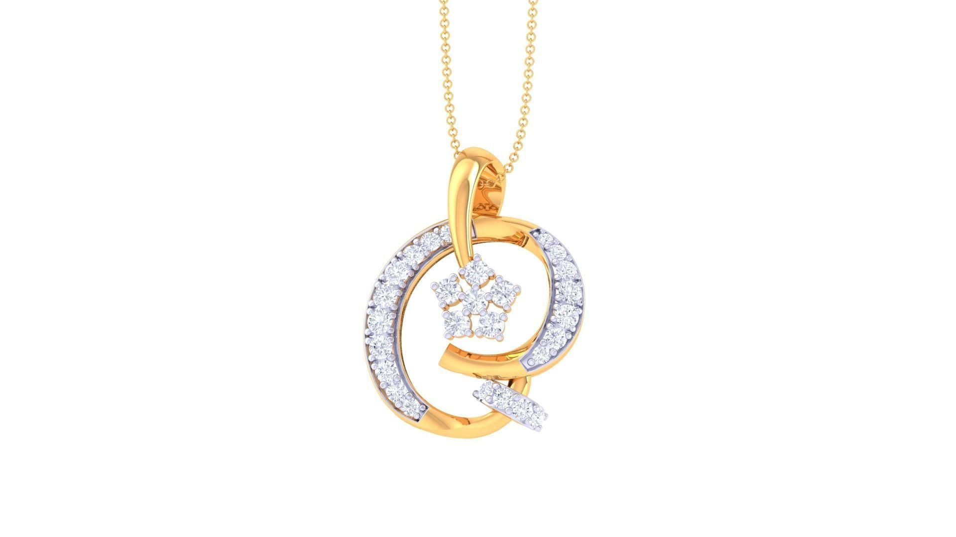 Everly Diamond Pendant