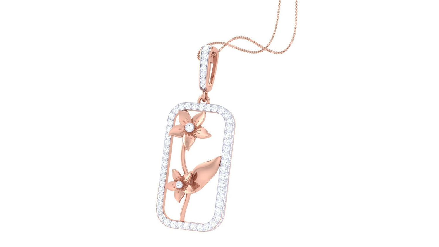 Ivy Diamond Pendant
