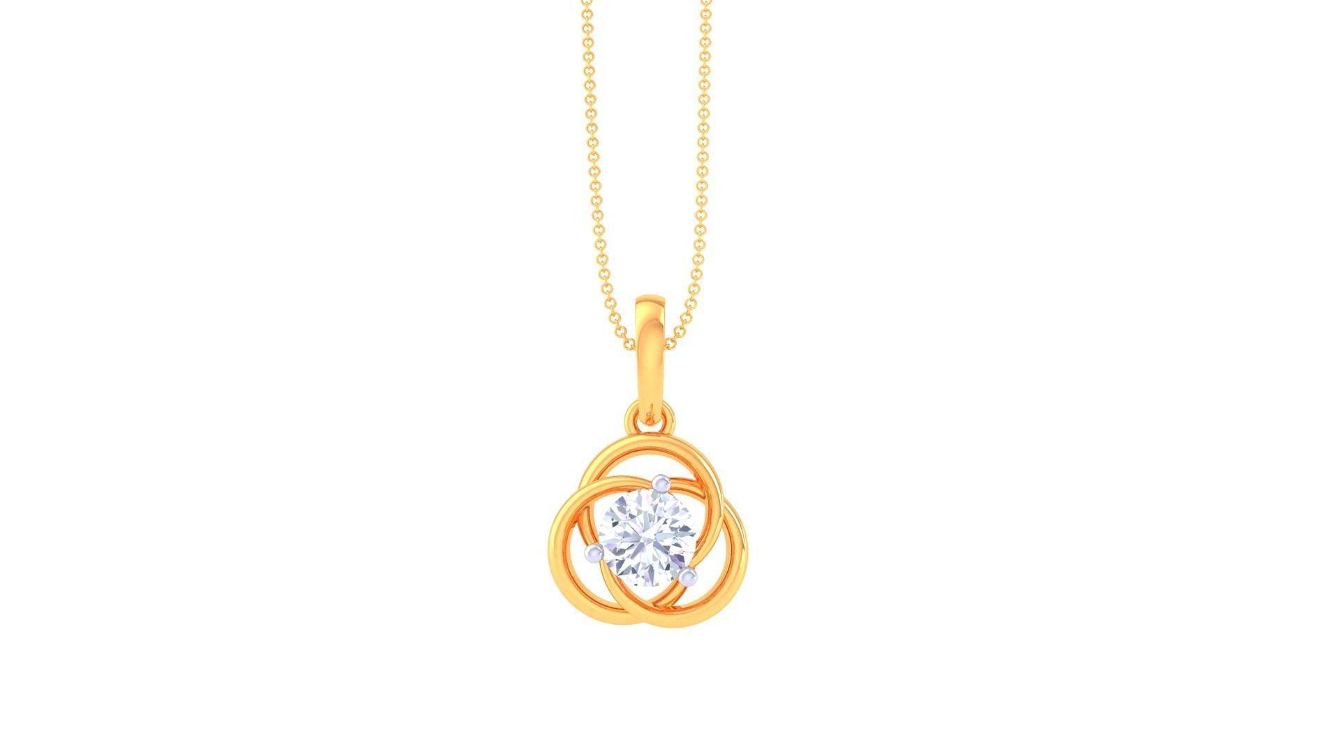 Franklin Diamond Pendant
