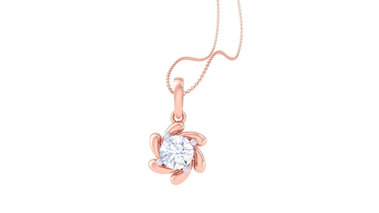 Ruby Diamond Pendant