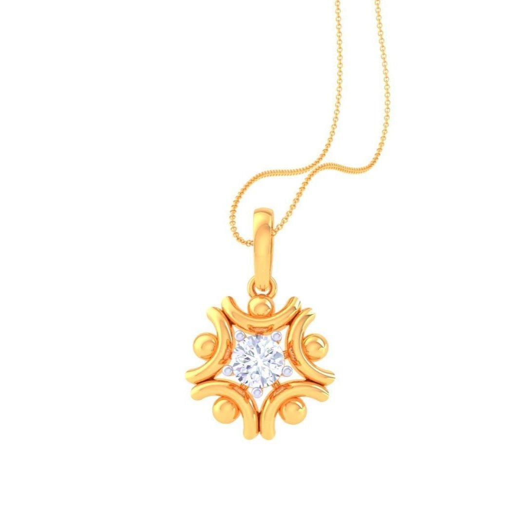 Jasmine Diamond Pendant