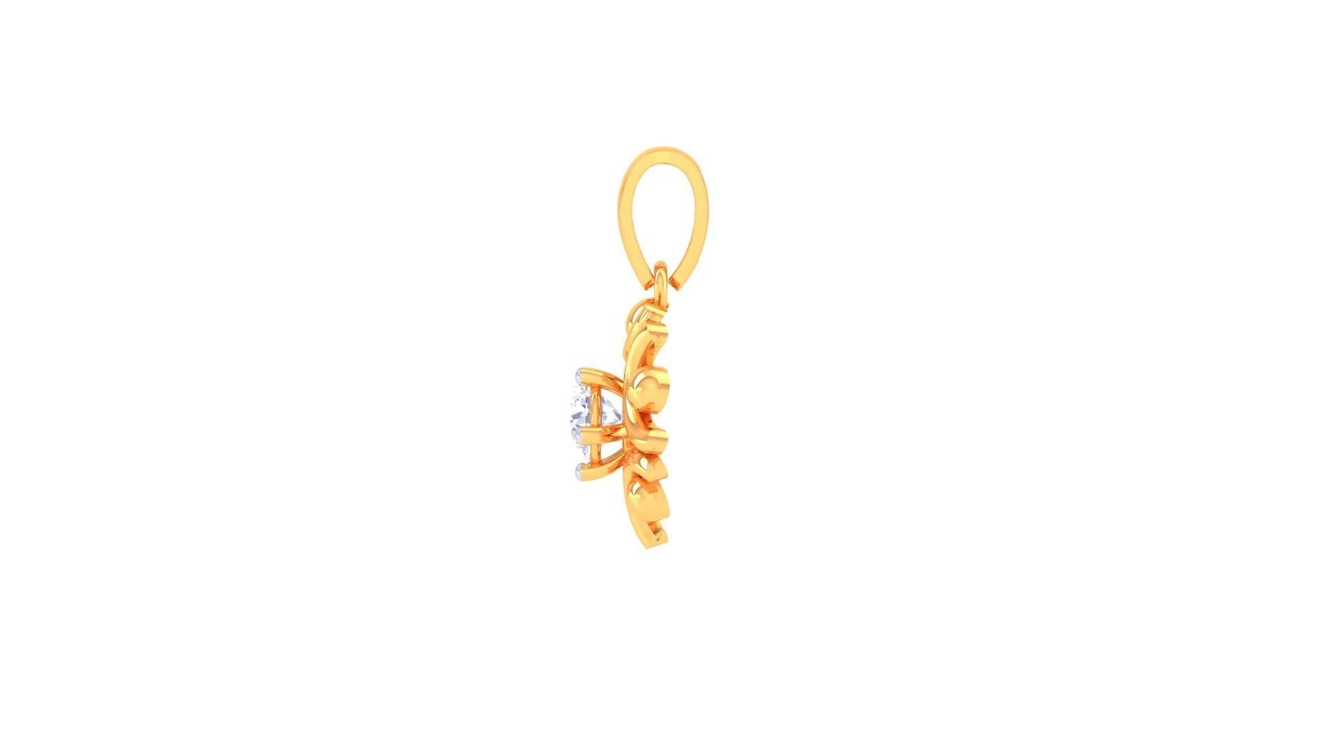 Jasmine Diamond Pendant