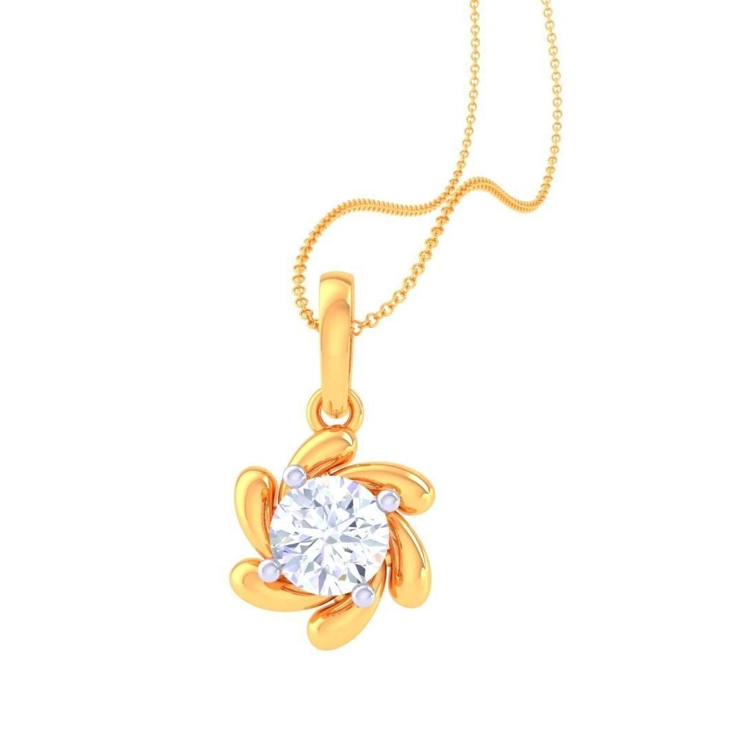 Ruby Diamond Pendant