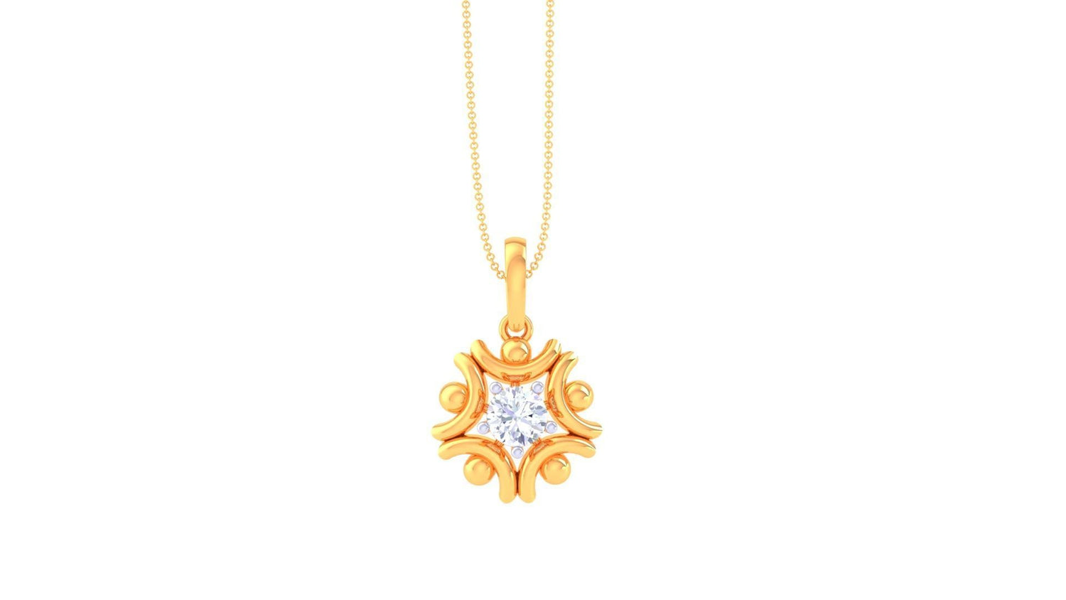 Jasmine Diamond Pendant