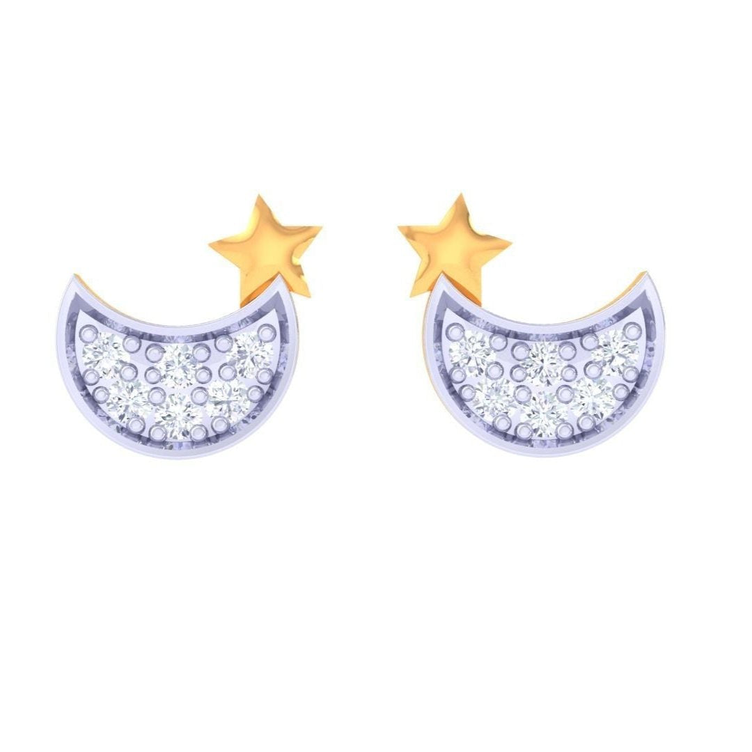 Aster Diamond Kids Earring