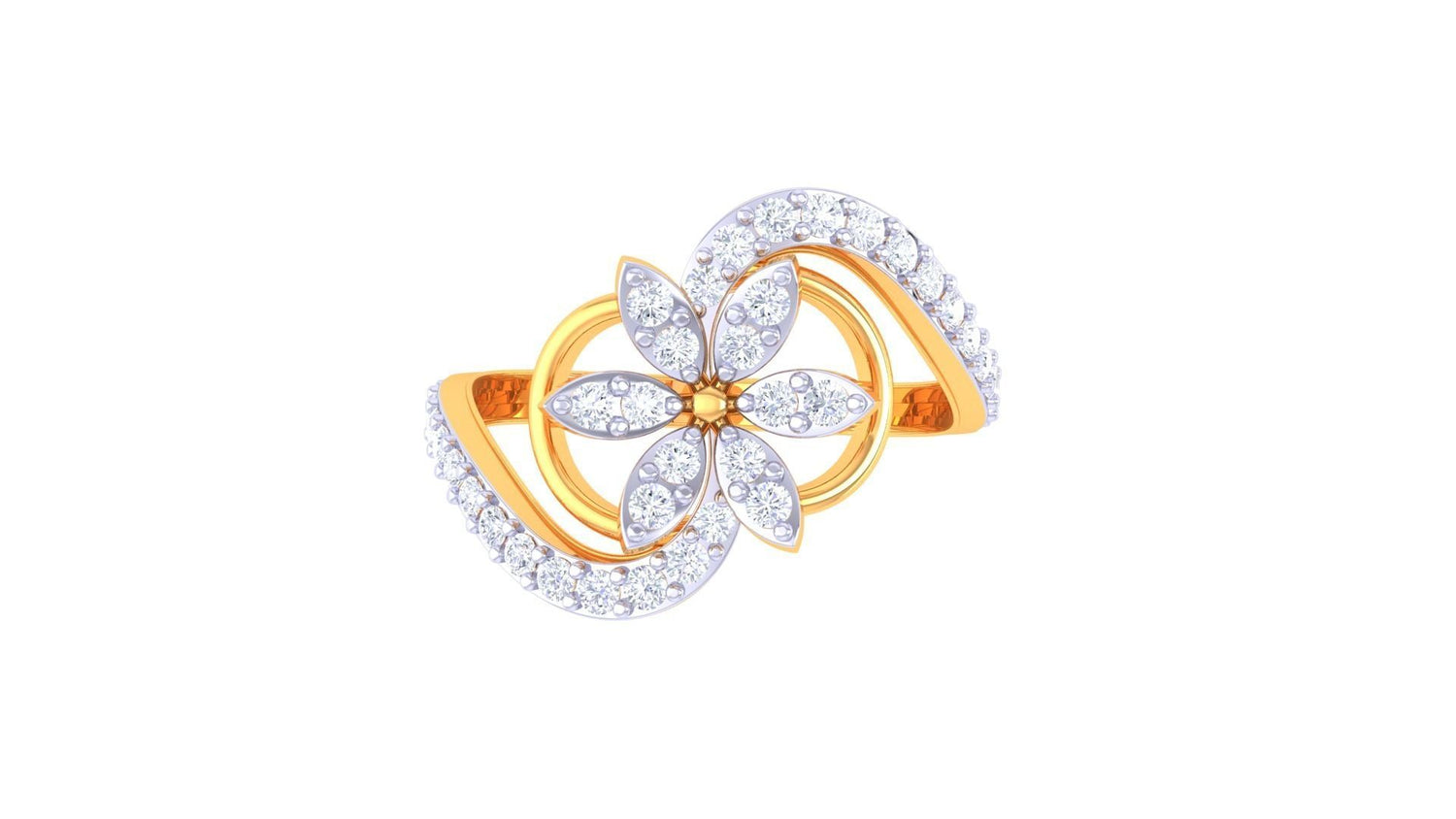 Daphne Diamond Ladies Ring