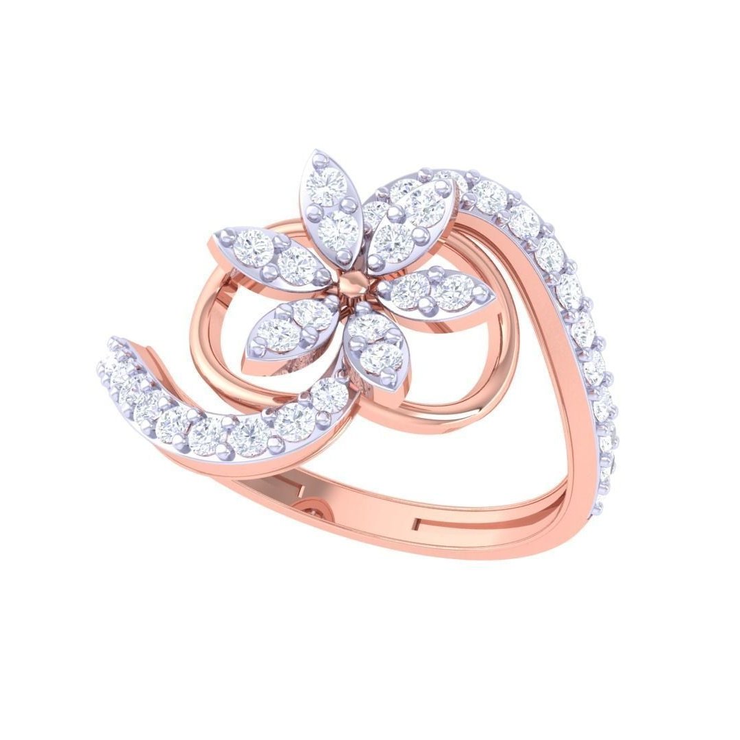 Daphne Diamond Ladies Ring