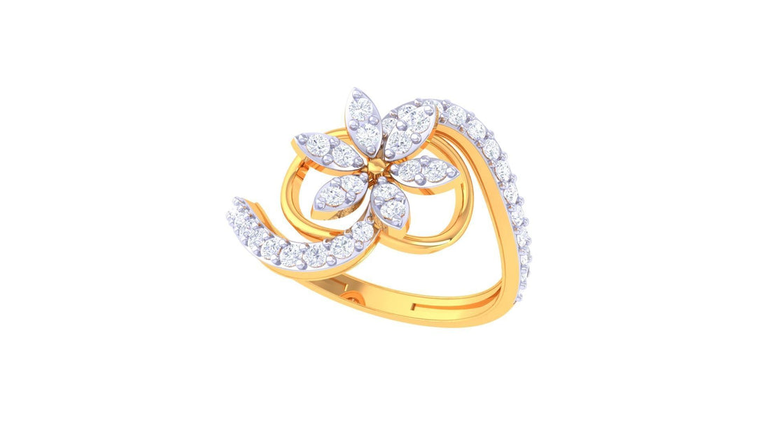 Daphne Diamond Ladies Ring